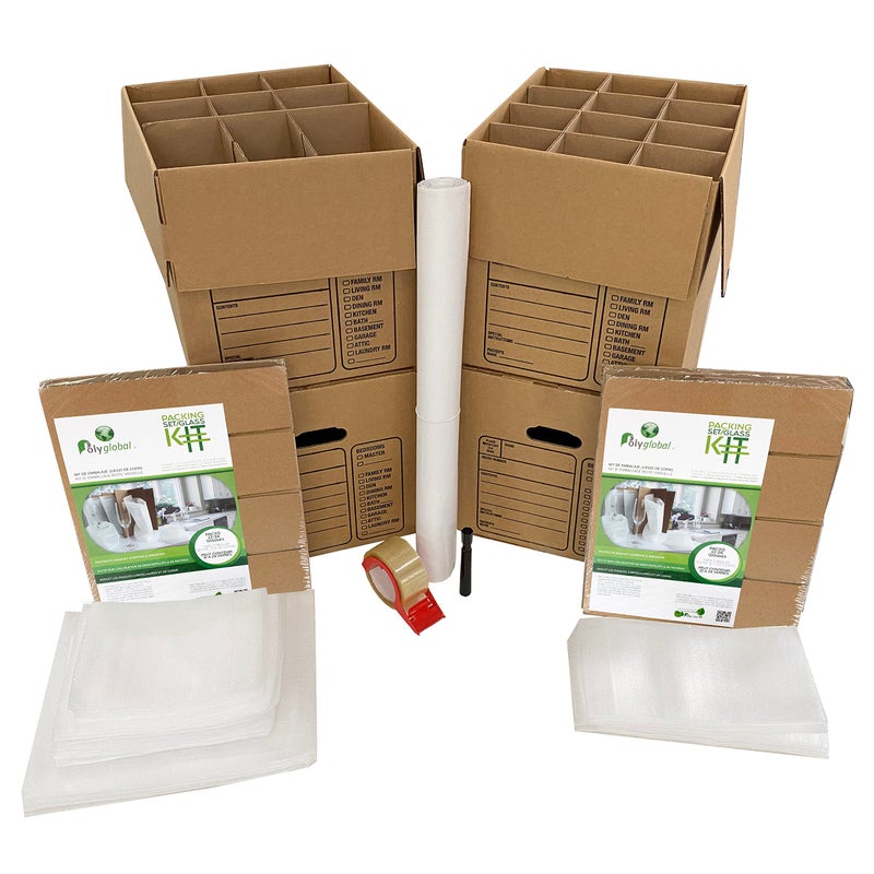 UBOXES Kitchen Moving Box Kit # 1 Moving Boxes & Moving Supplies - Image 1